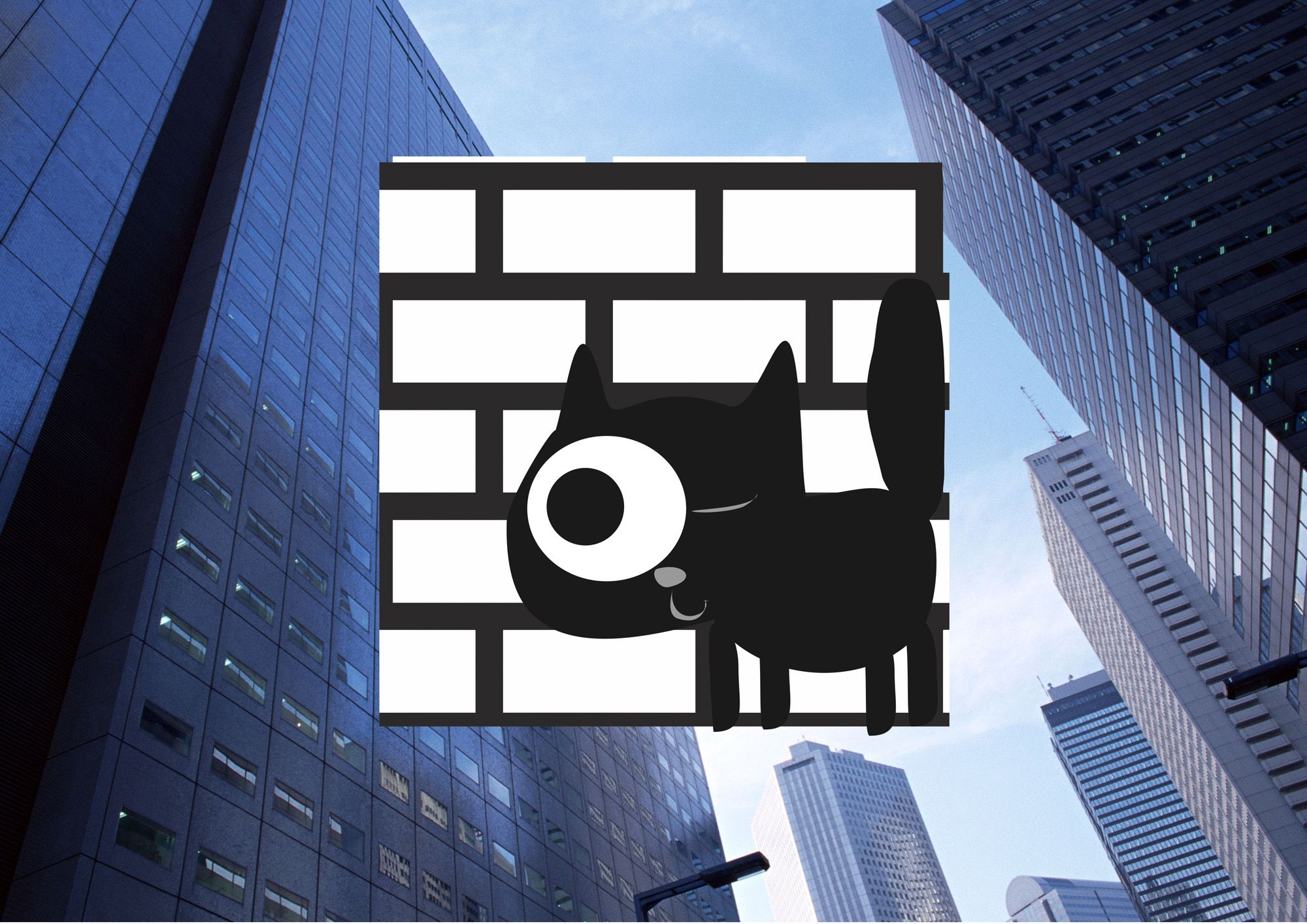 Логотип для обыграть кошку с глазами  - дизайнер krislug