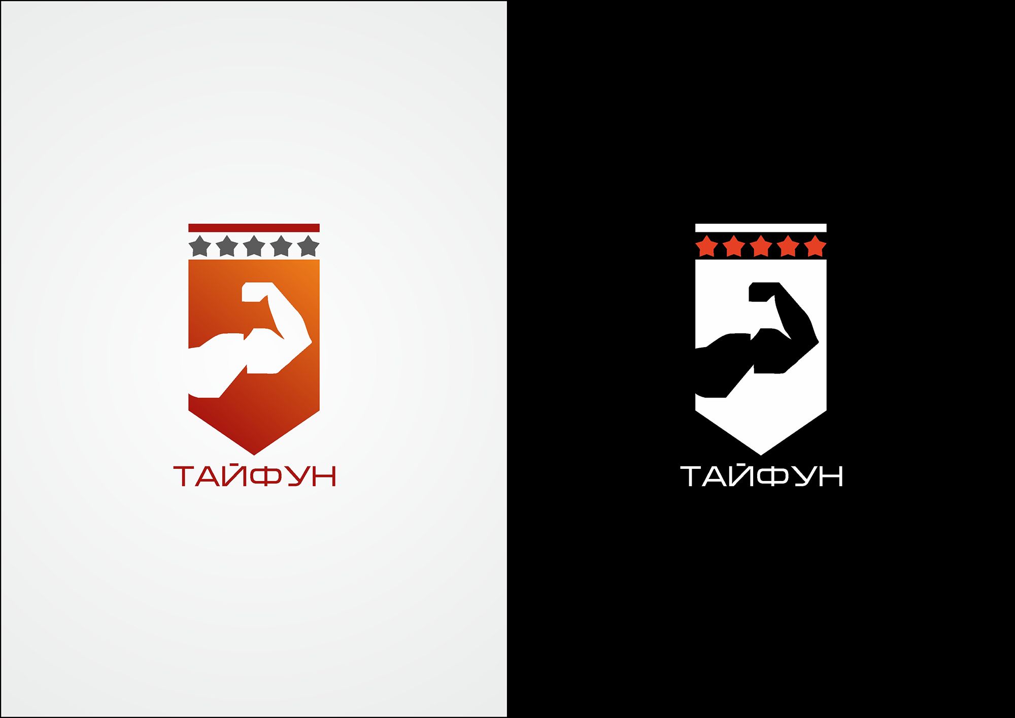 Логотип для Бойцовский клуб Тайфун - дизайнер Ararat