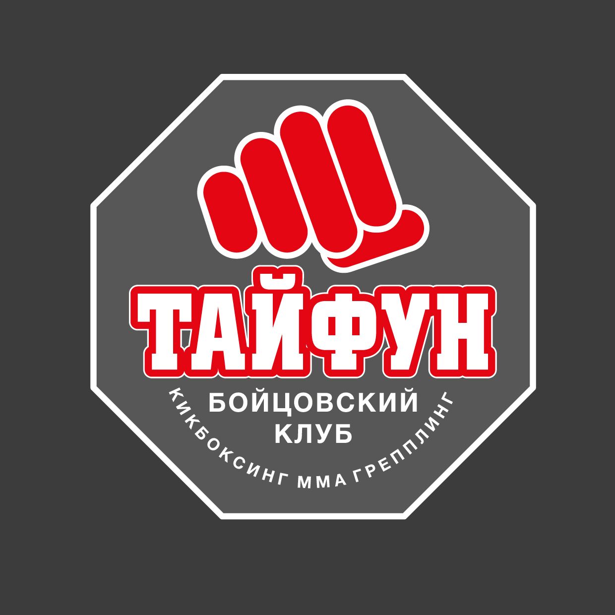 Логотип для Бойцовский клуб Тайфун - дизайнер ICD