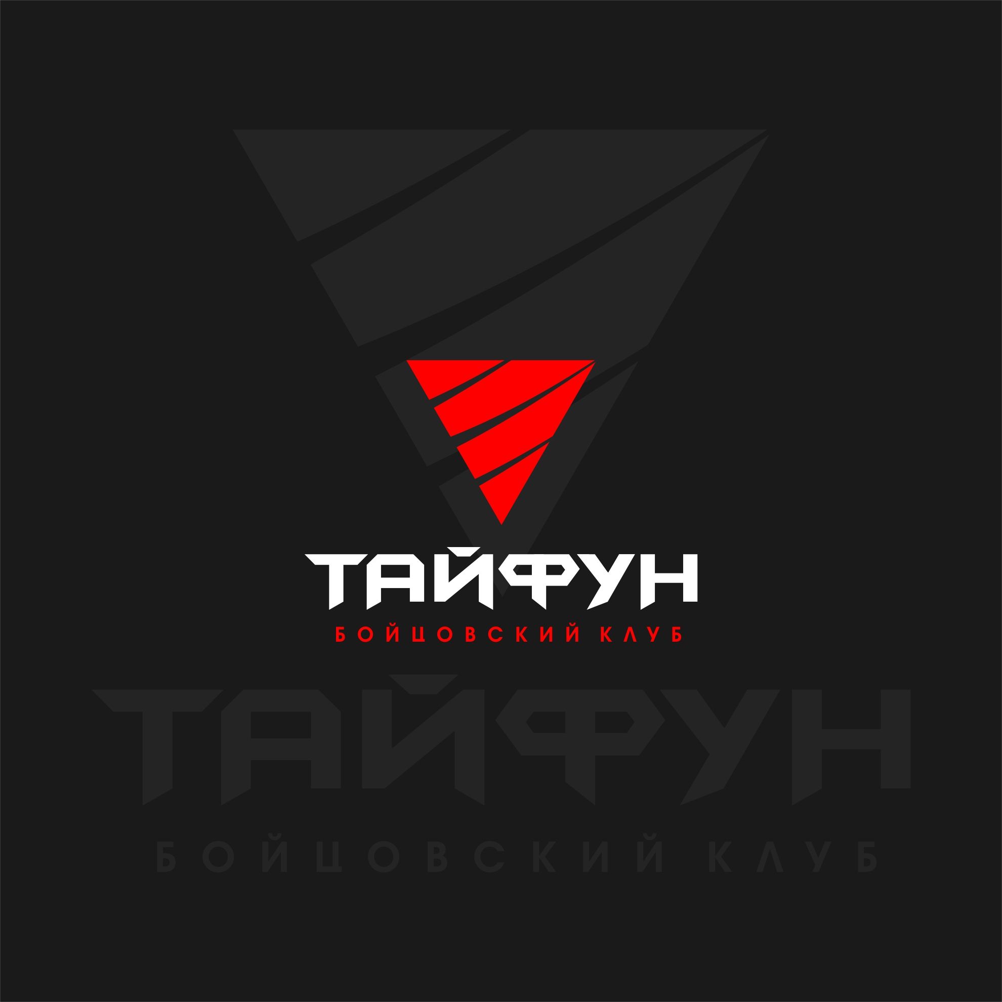 Логотип для Бойцовский клуб Тайфун - дизайнер serz4868