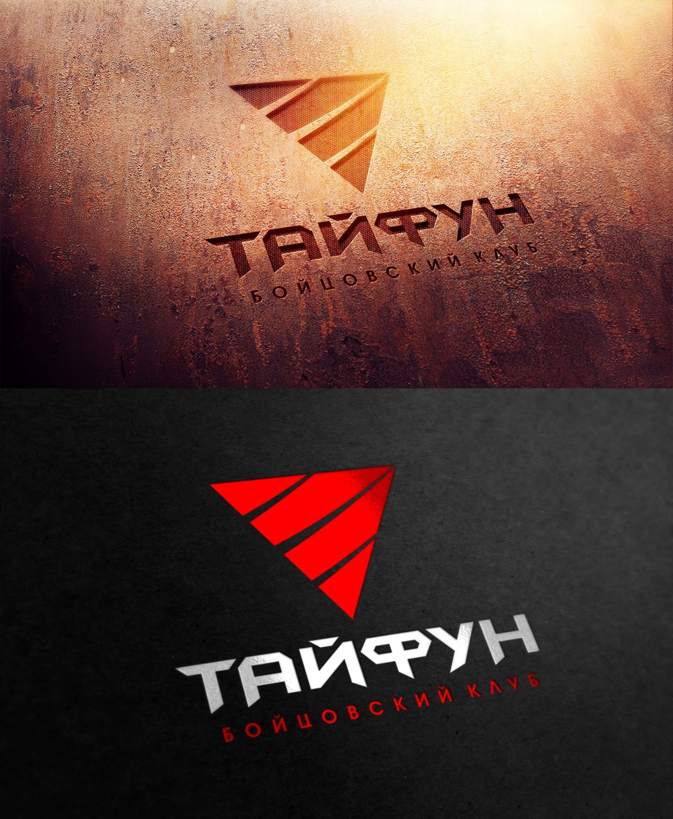 Логотип для Бойцовский клуб Тайфун - дизайнер serz4868