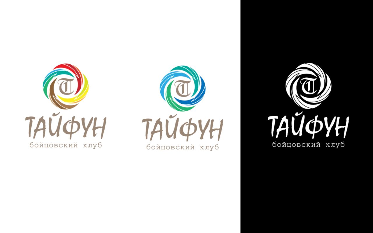 Логотип для Бойцовский клуб Тайфун - дизайнер ArsRod