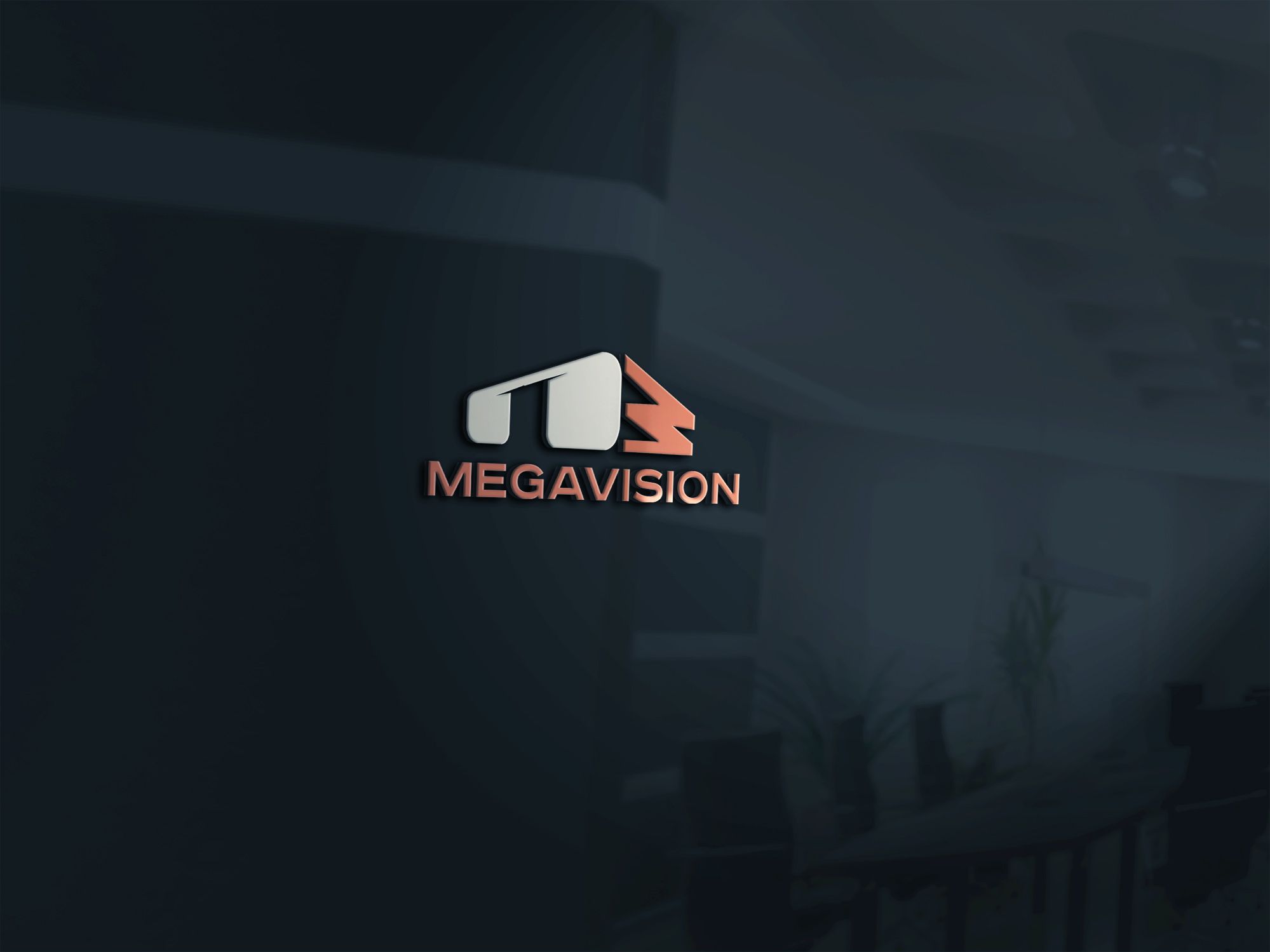 Логотип для Megavision - дизайнер SmolinDenis
