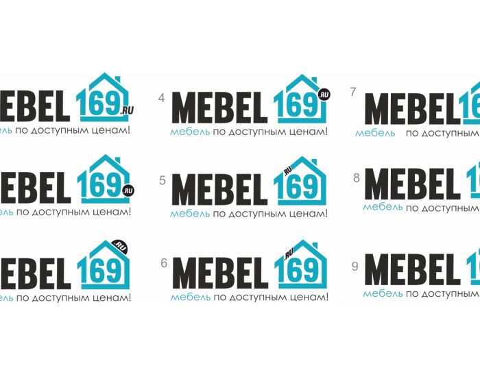 Логотип для Mebel169.ru - дизайнер Katarinka