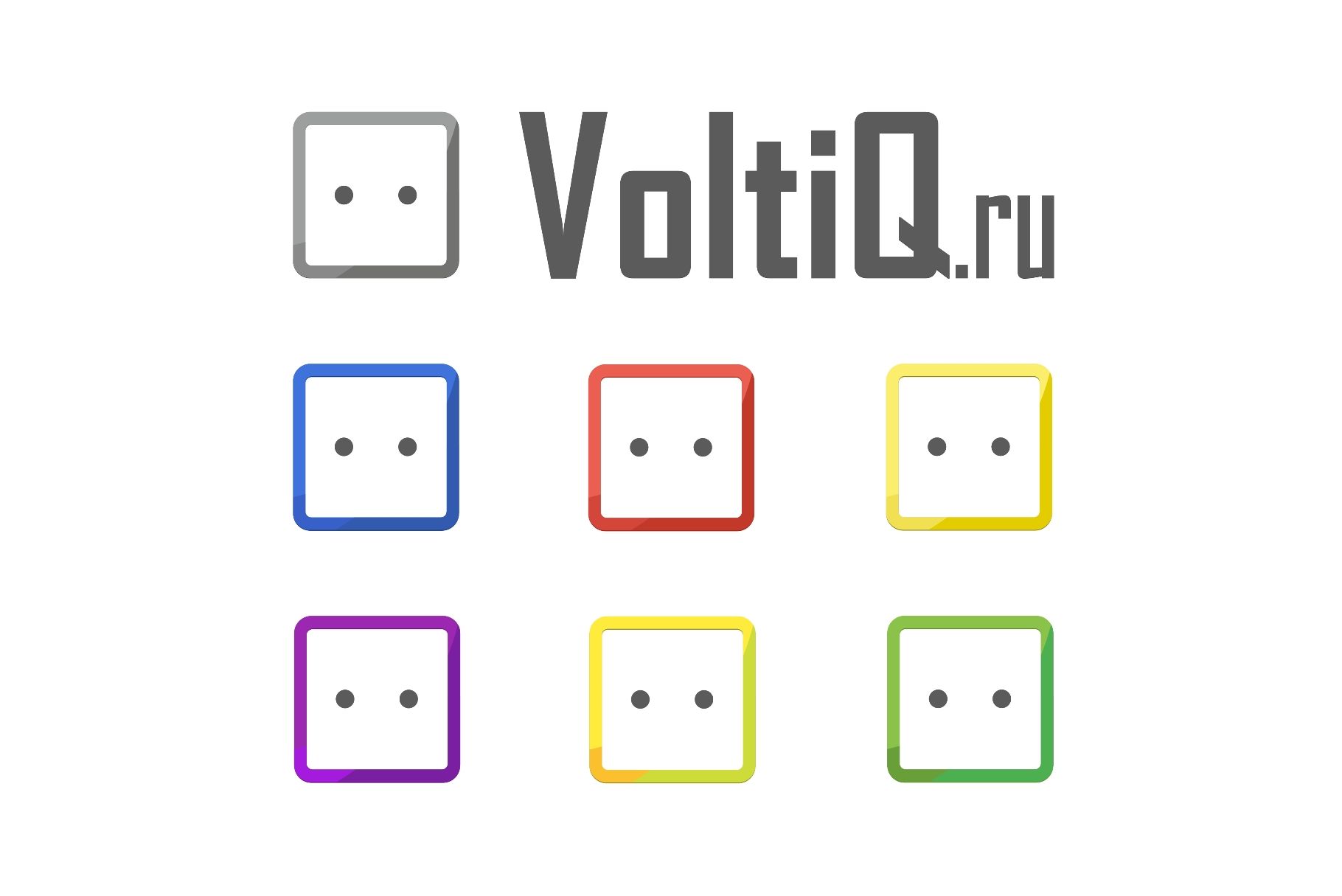 Логотип для Интернет-магазин Вольтик (VoltIQ.ru) - дизайнер Gergeo