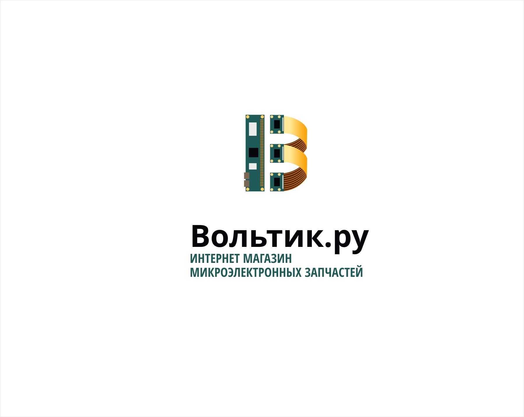 Логотип для Интернет-магазин Вольтик (VoltIQ.ru) - дизайнер kras-sky