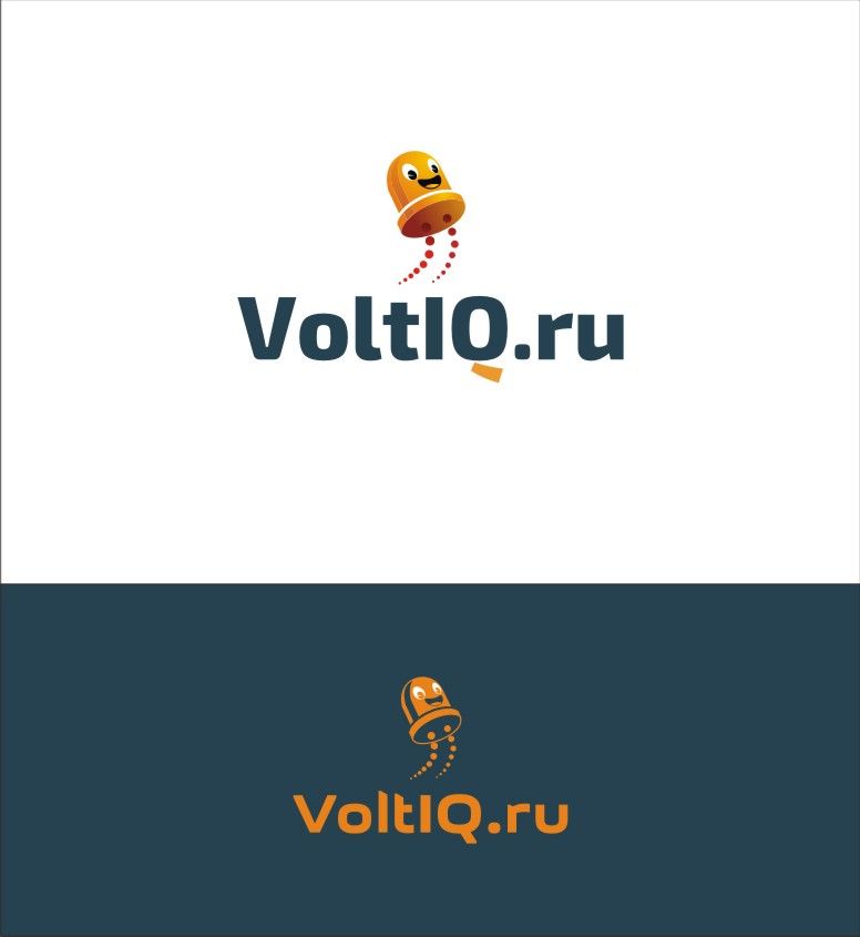 Логотип для Интернет-магазин Вольтик (VoltIQ.ru) - дизайнер bockko