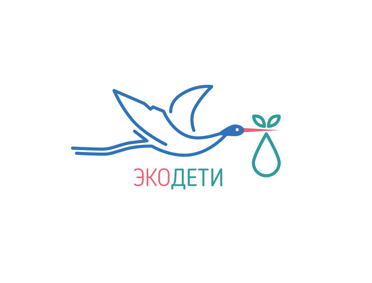 Логотип для ЭкоДети - дизайнер Plustudio