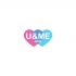 Логотип для U&Me UandMe Uandme.club - дизайнер deeftone