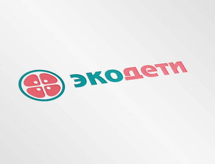 Логотип для ЭкоДети - дизайнер SANITARLESA