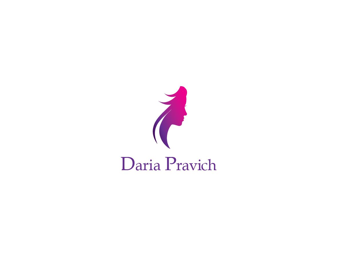 Логотип для Дарья Правич - дизайнер Plustudio