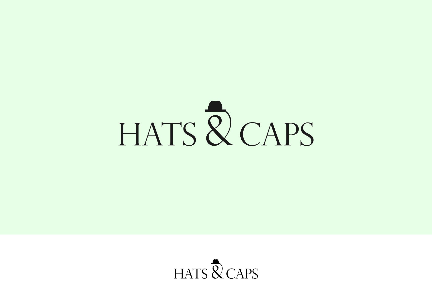 Лого и фирменный стиль для HATSANDCAPS - дизайнер vlada_liber
