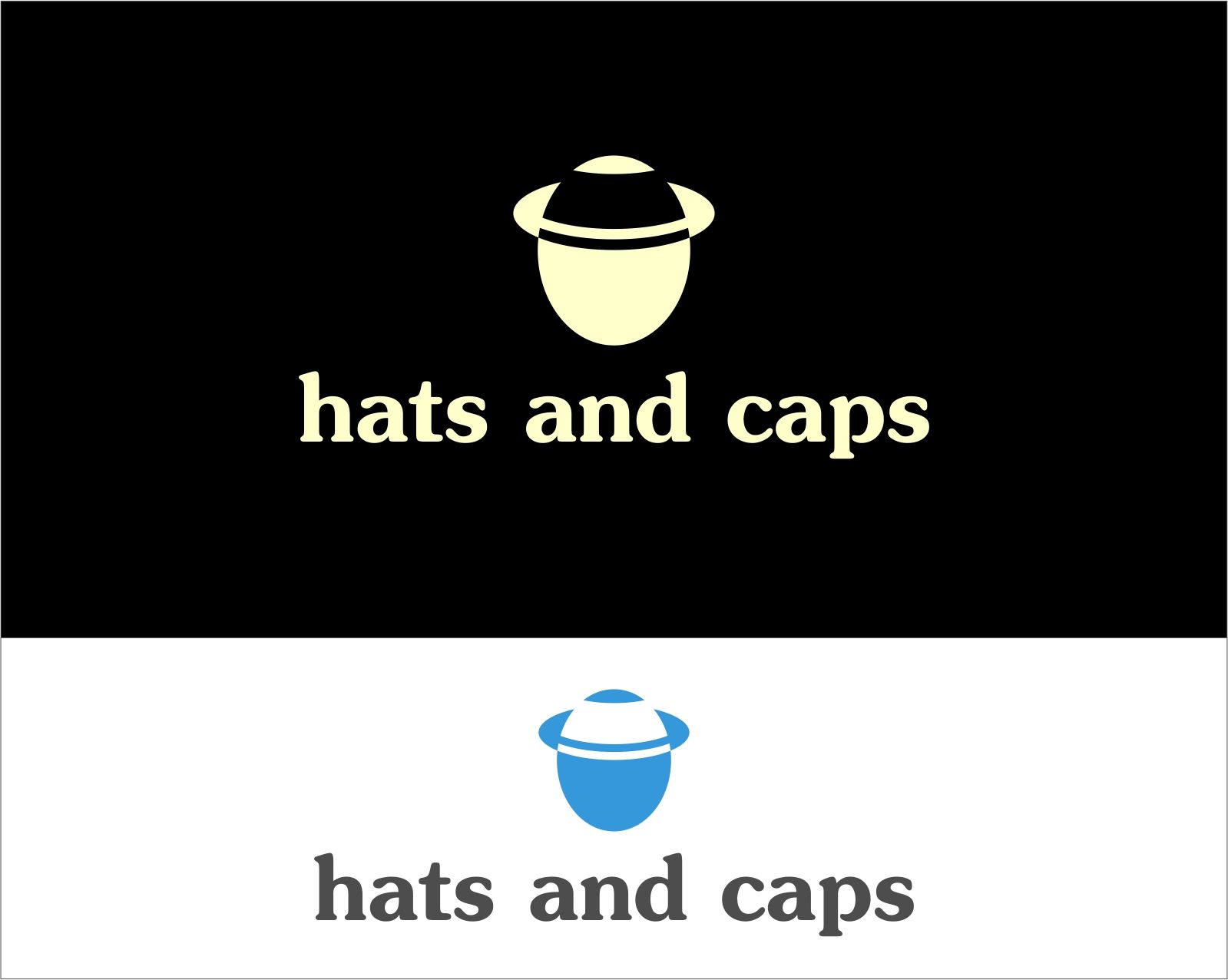 Лого и фирменный стиль для HATSANDCAPS - дизайнер georgian
