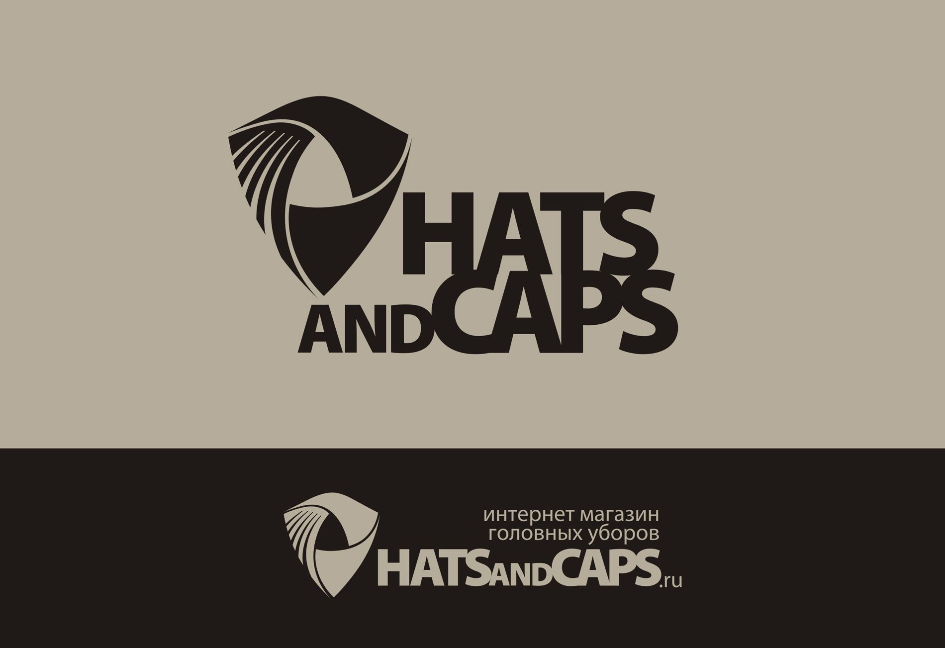 Лого и фирменный стиль для HATSANDCAPS - дизайнер Zheravin