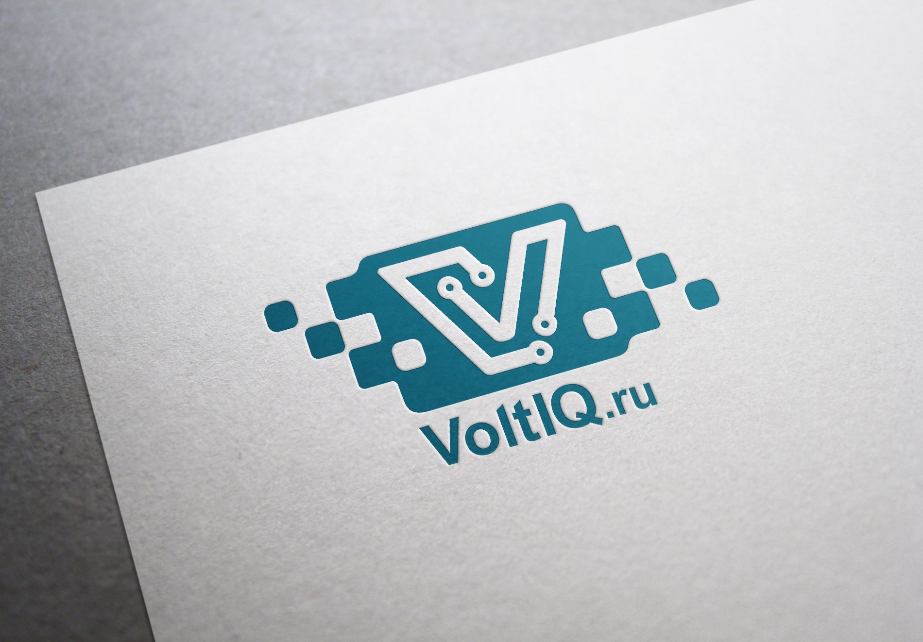 Логотип для Интернет-магазин Вольтик (VoltIQ.ru) - дизайнер Zheravin
