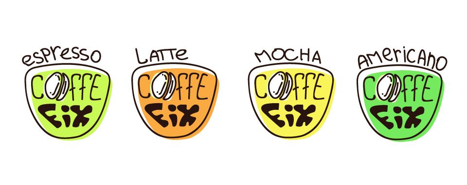 Лого и фирменный стиль для Coffee FIX - дизайнер yuliyaruss