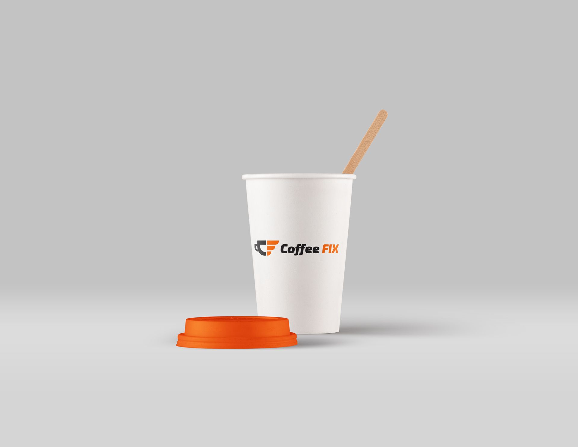 Лого и фирменный стиль для Coffee FIX - дизайнер Bodijkeee