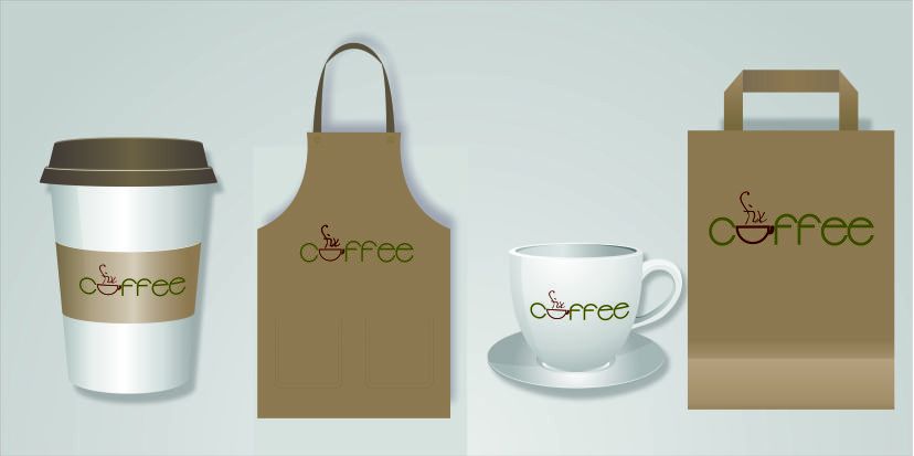 Лого и фирменный стиль для Coffee FIX - дизайнер borisova_yuliya