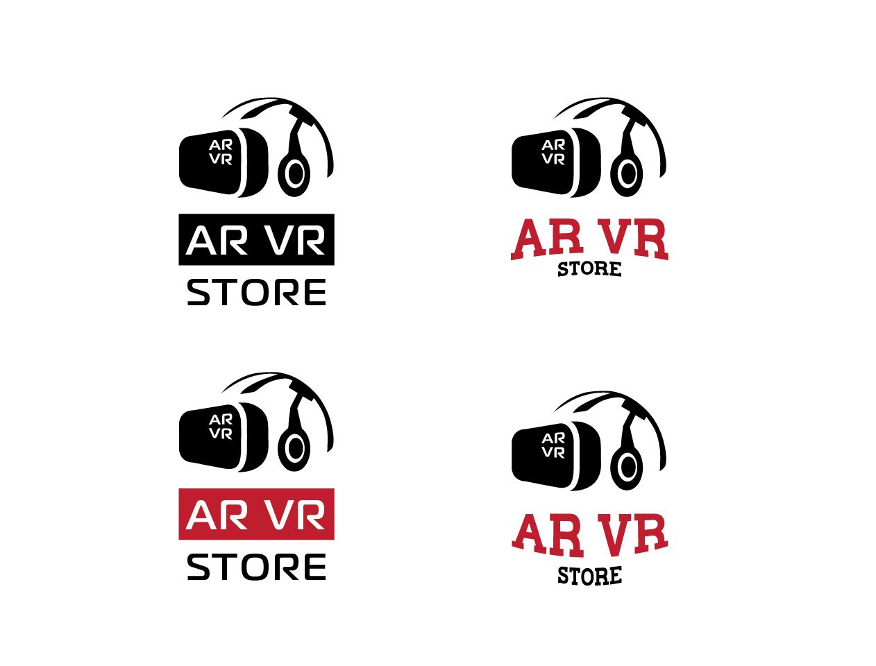 Логотип для AR VR Store - дизайнер Plustudio