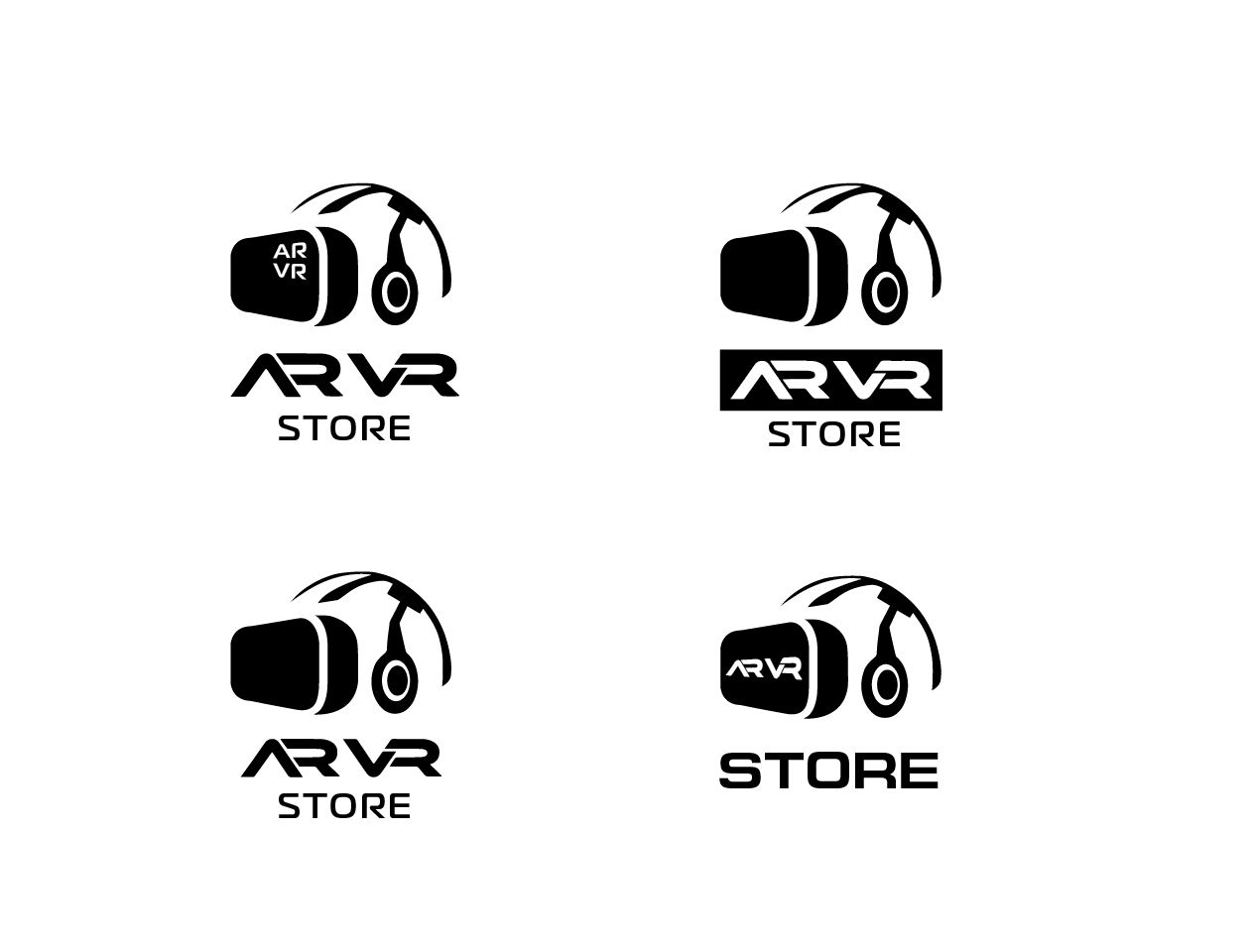 Логотип для AR VR Store - дизайнер Plustudio
