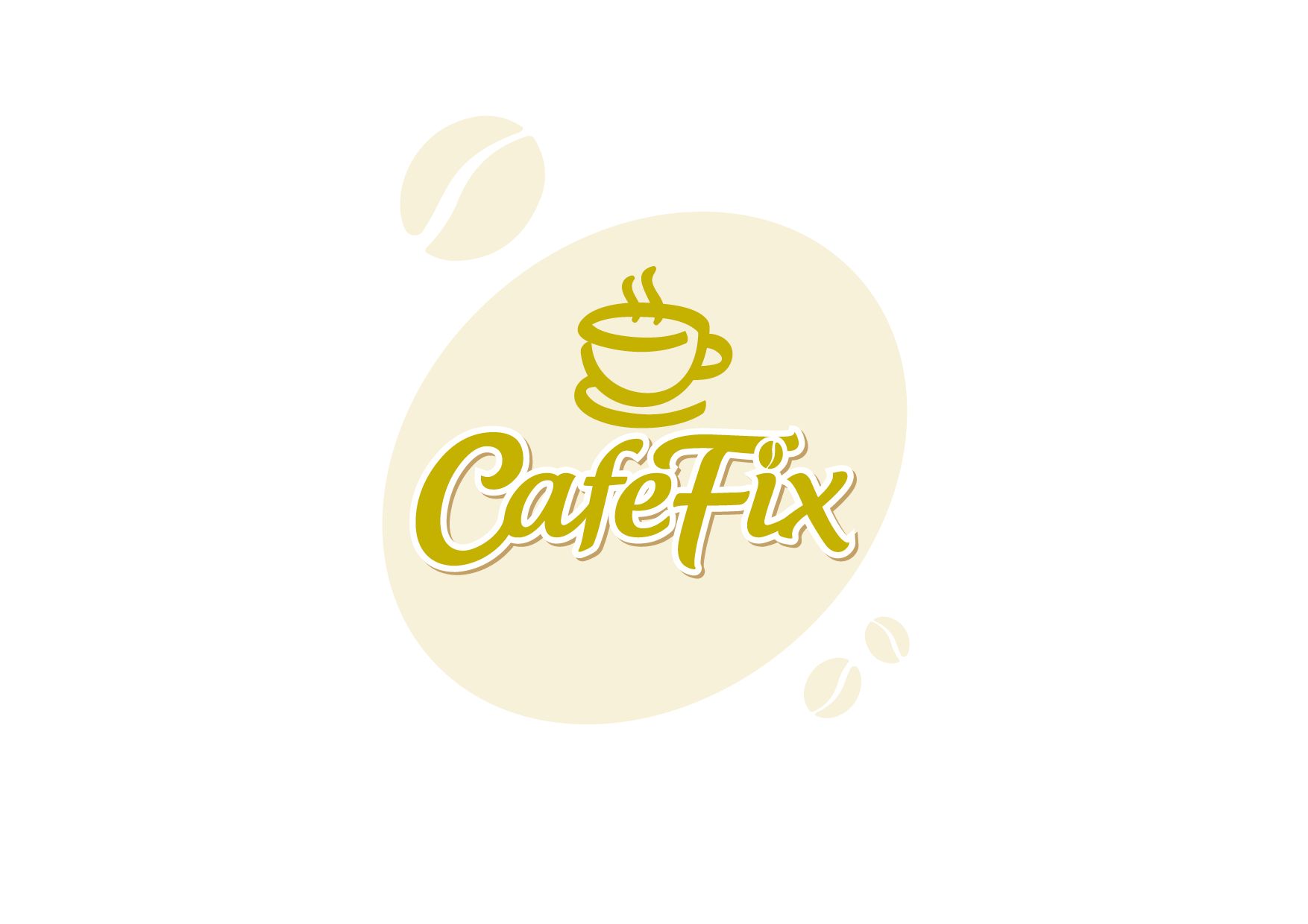 Лого и фирменный стиль для Coffee FIX - дизайнер Ula_Chu