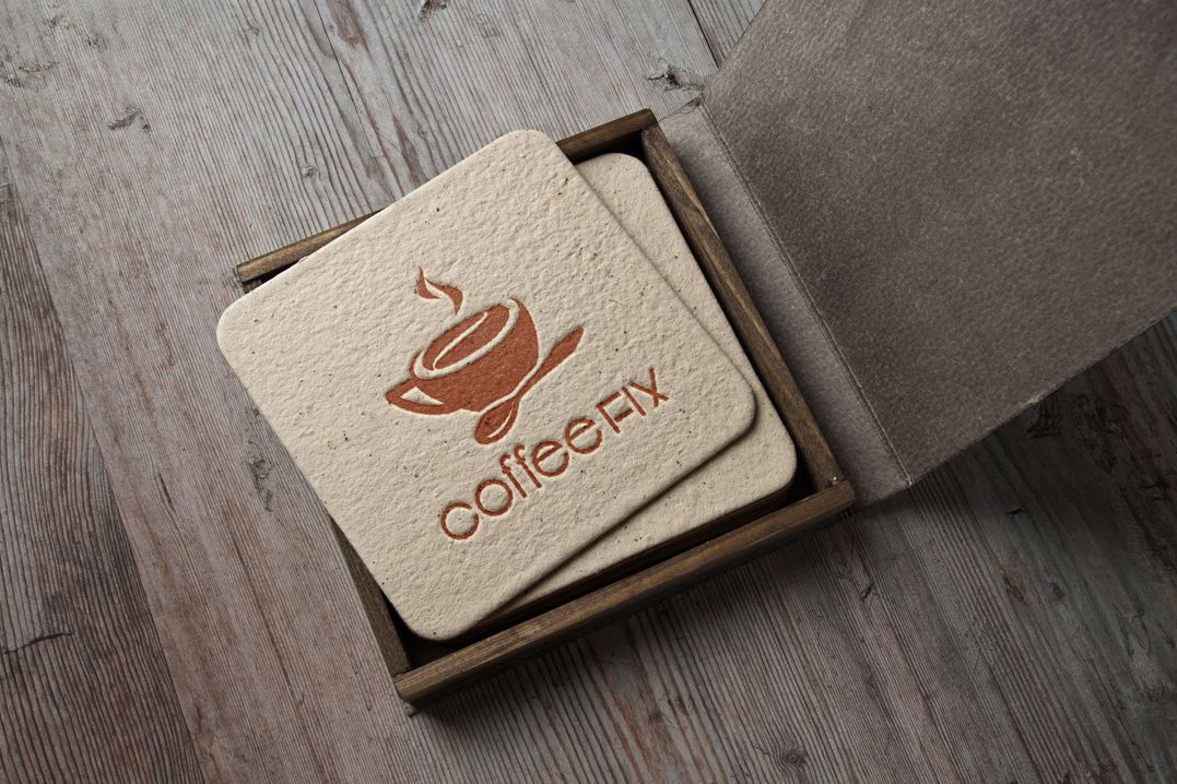 Лого и фирменный стиль для Coffee FIX - дизайнер art-valeri
