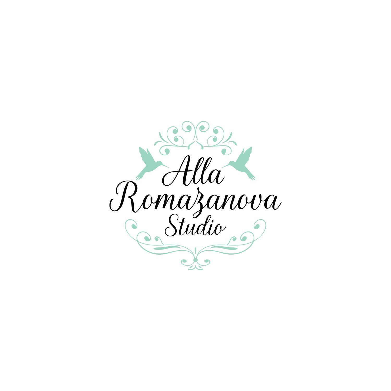 Логотип для Alla Romazanova Studio - дизайнер KIRILLRET
