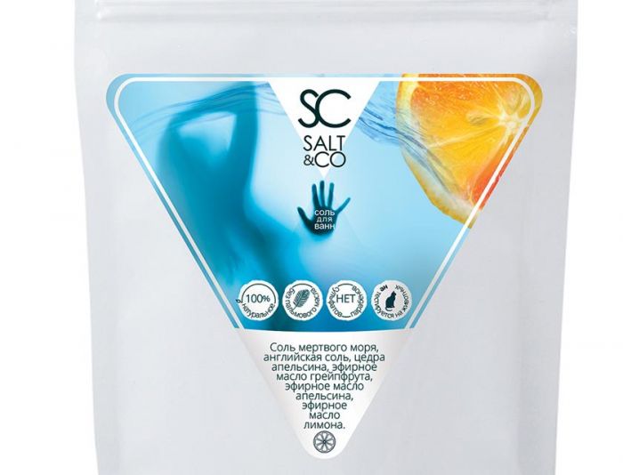Упаковка соли для ванн Salt & Co. - дизайнер luselka