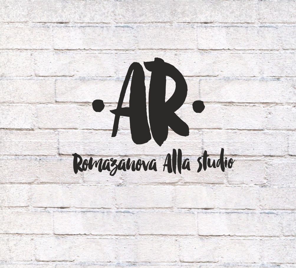 Логотип для Alla Romazanova Studio - дизайнер Marusya