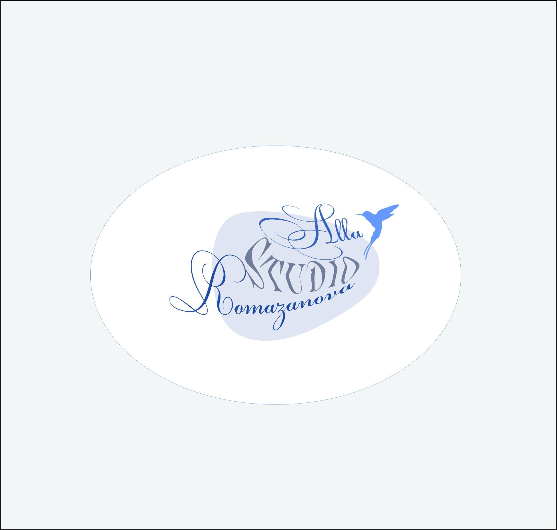 Логотип для Alla Romazanova Studio - дизайнер YUNGERTI