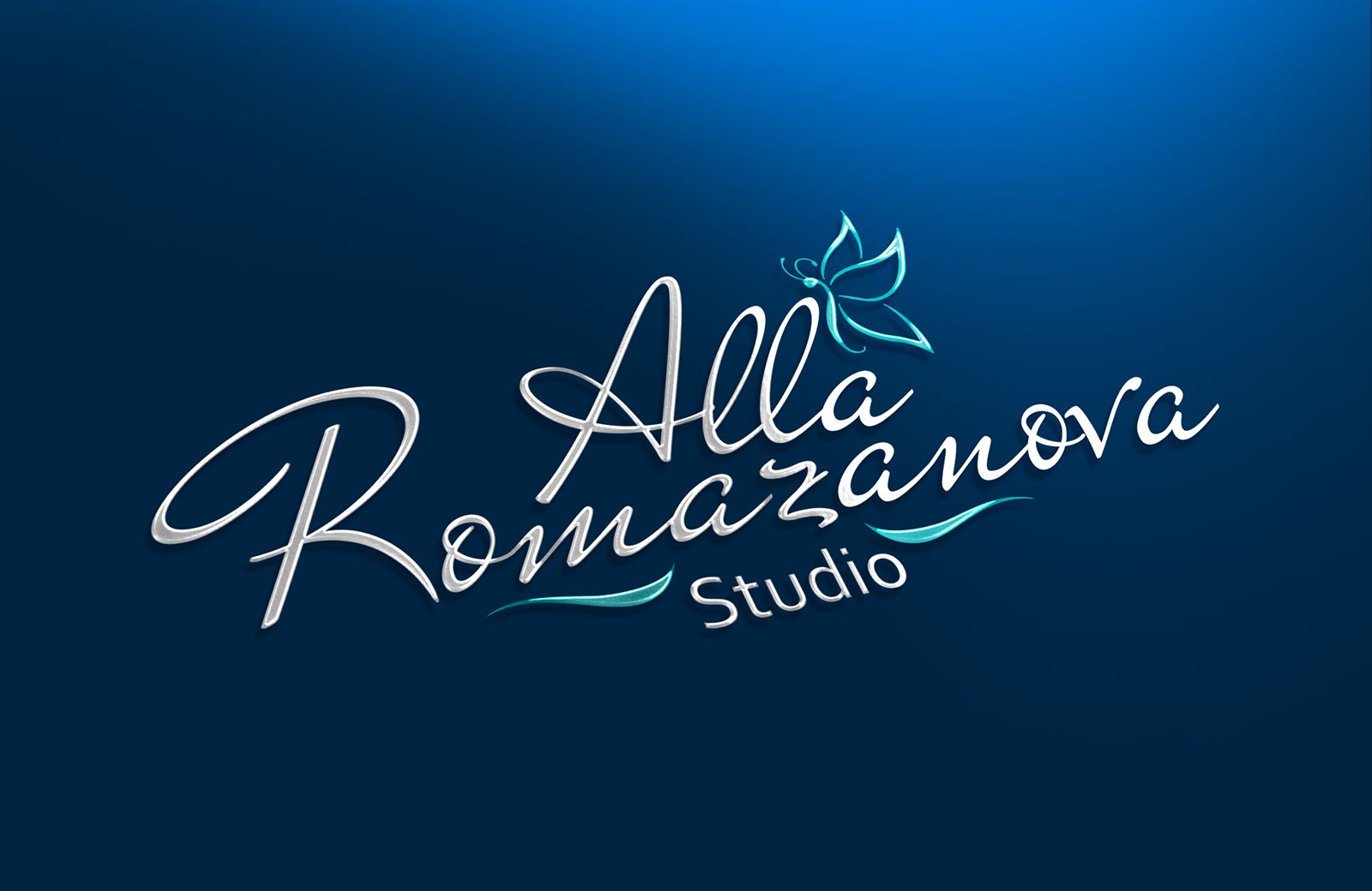 Логотип для Alla Romazanova Studio - дизайнер Godknightdiz