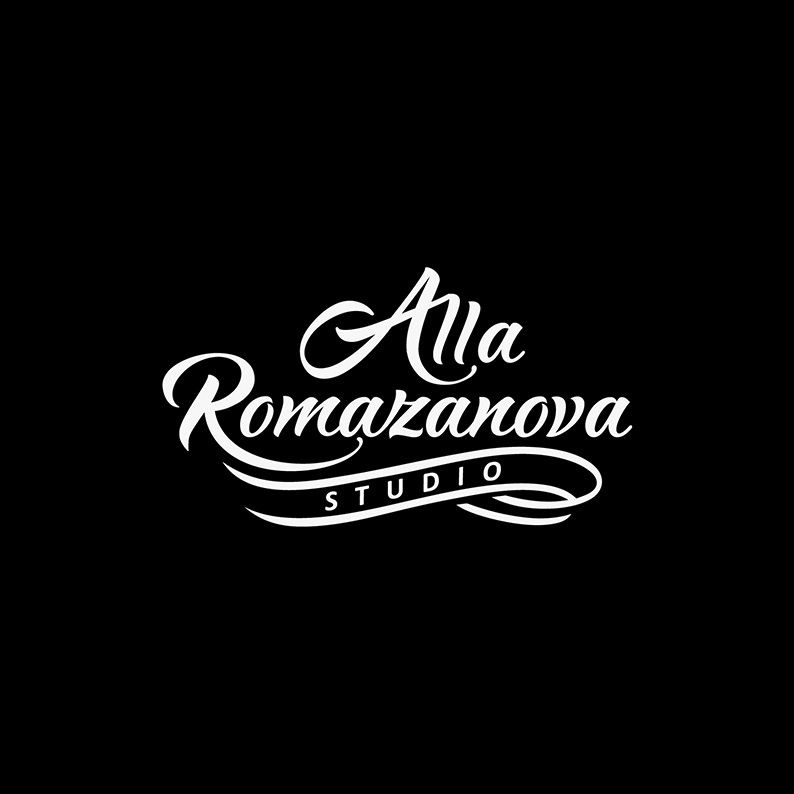 Логотип для Alla Romazanova Studio - дизайнер mashak