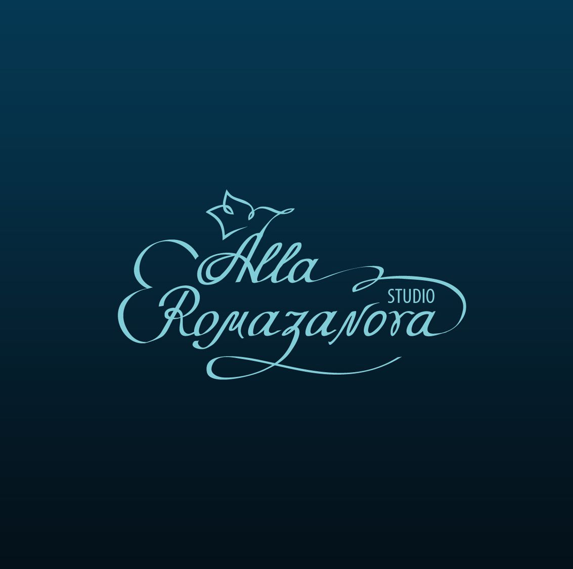 Логотип для Alla Romazanova Studio - дизайнер viva0586