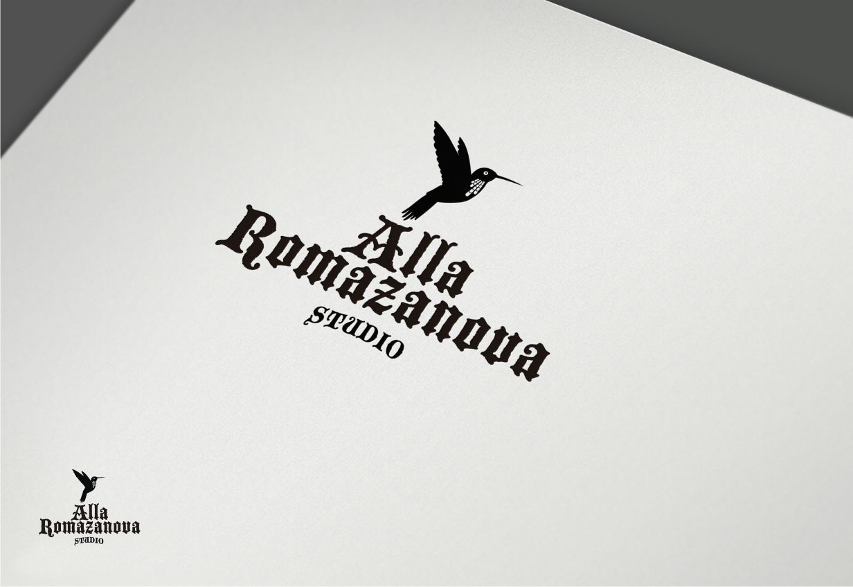 Логотип для Alla Romazanova Studio - дизайнер pashashama