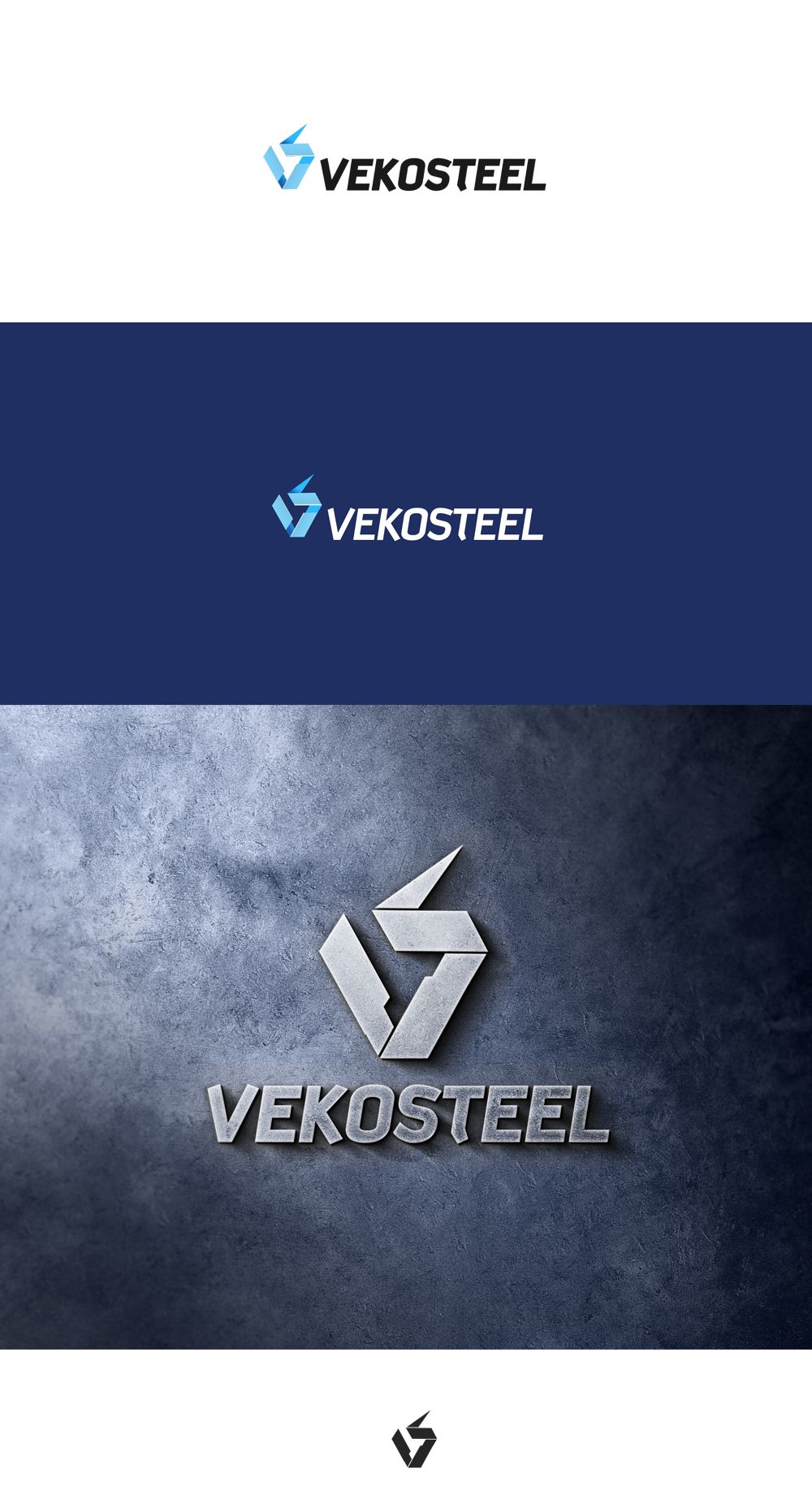 Логотип для Vekosteel - дизайнер By-mand