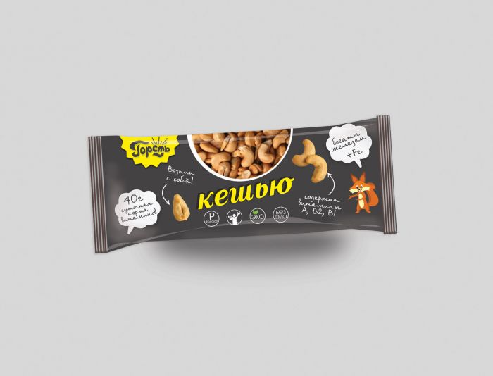 Дизайн упаковки для линейки ореховых смесей - дизайнер Dobromira