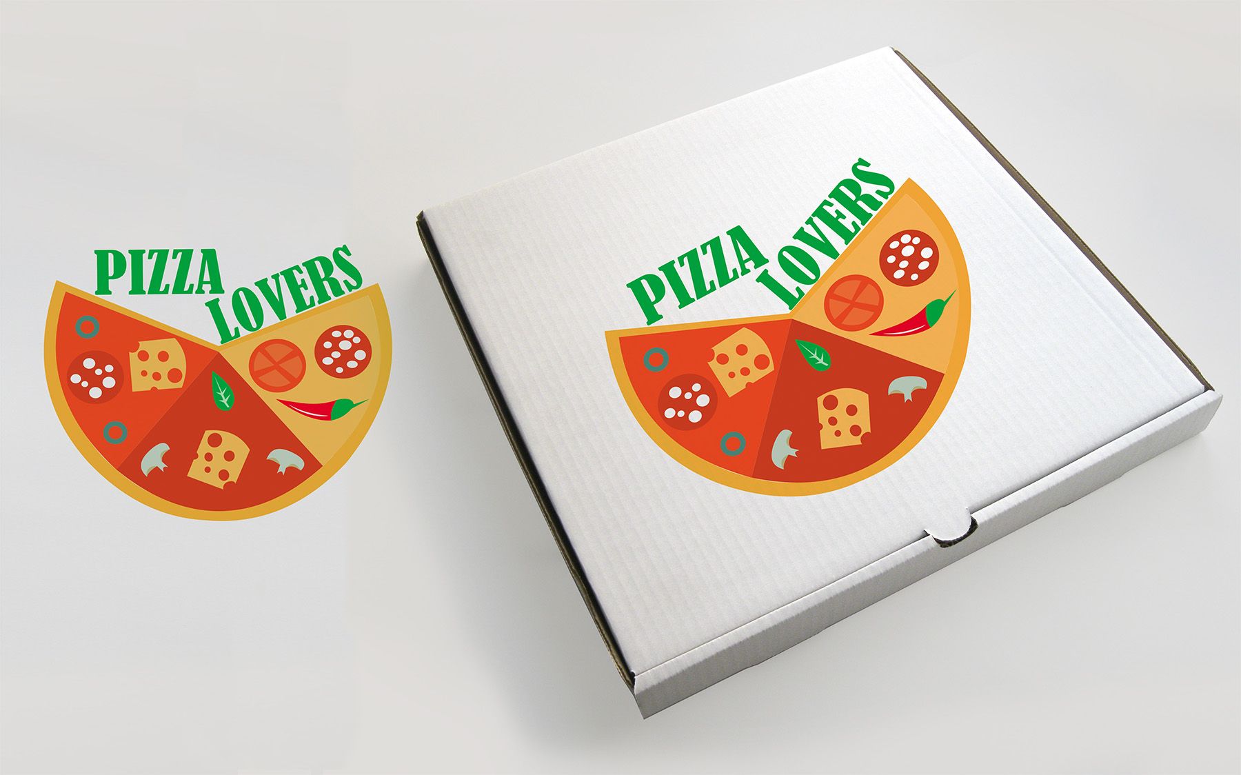 Логотип для Pizza Lovers - дизайнер kosite