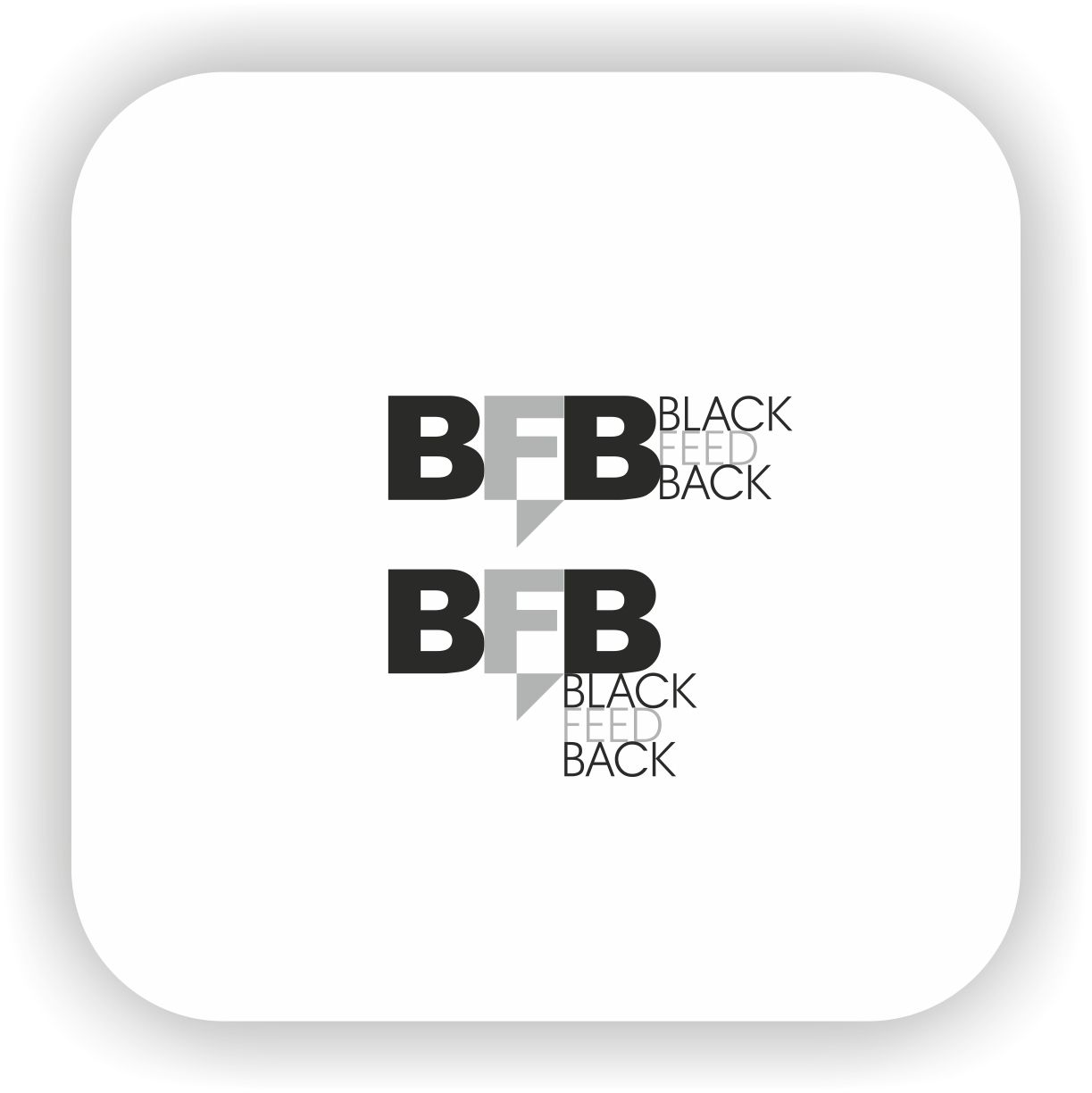 Логотип для BlackFeedBack - дизайнер Nikus