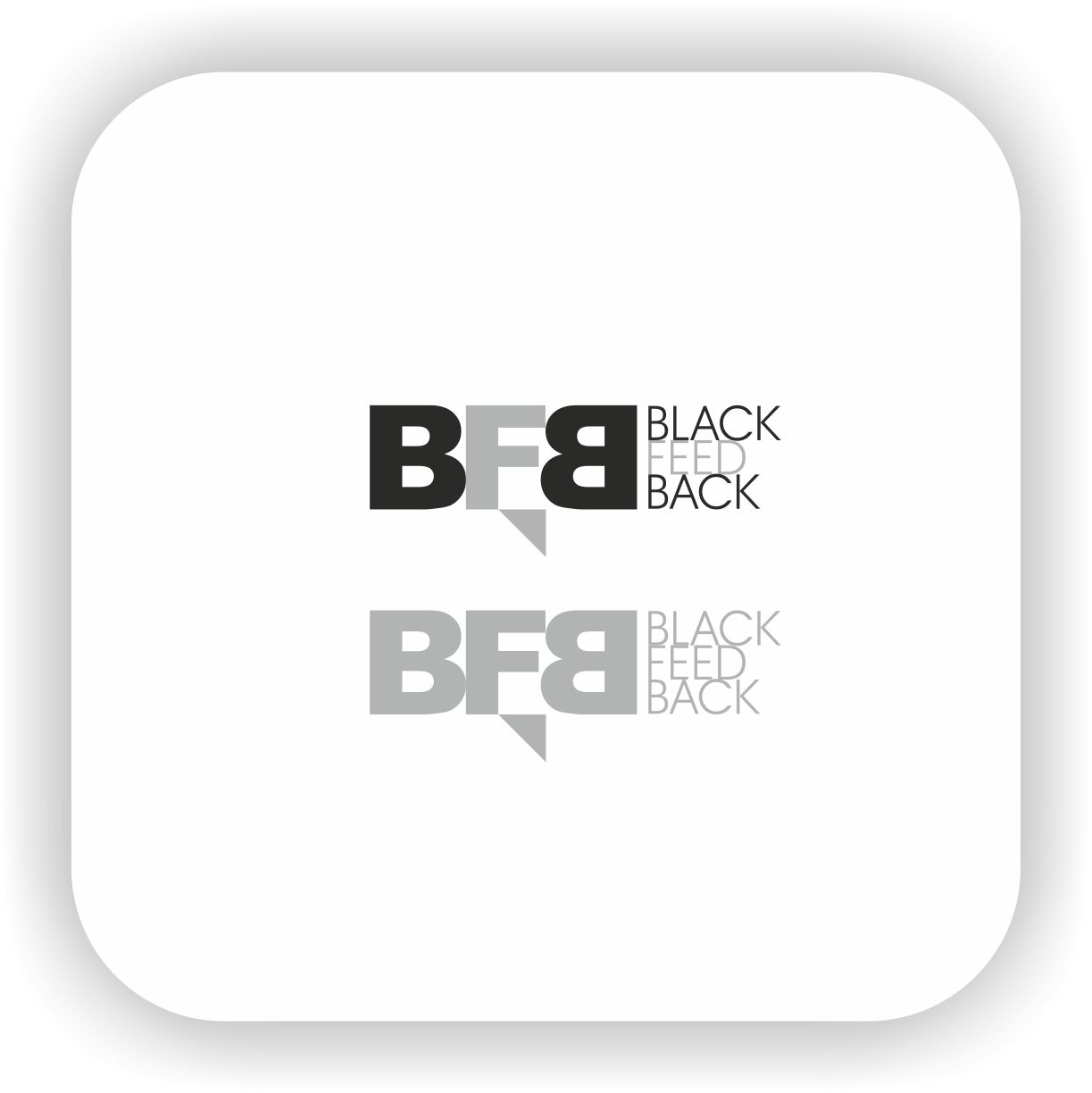 Логотип для BlackFeedBack - дизайнер Nikus