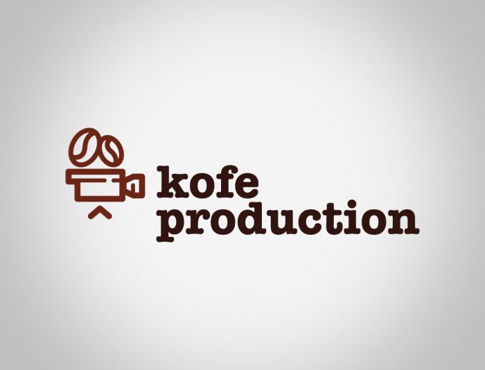 Логотип для видео продакшна (kofe.co) - дизайнер Geyzerrr