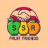 Логотип для SSR FRUIT FRIENDS - дизайнер dizumka