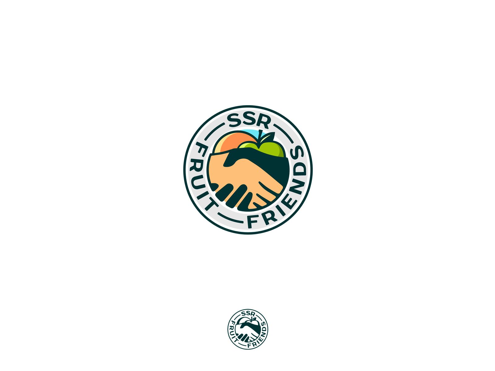 Логотип для SSR FRUIT FRIENDS - дизайнер webgrafika