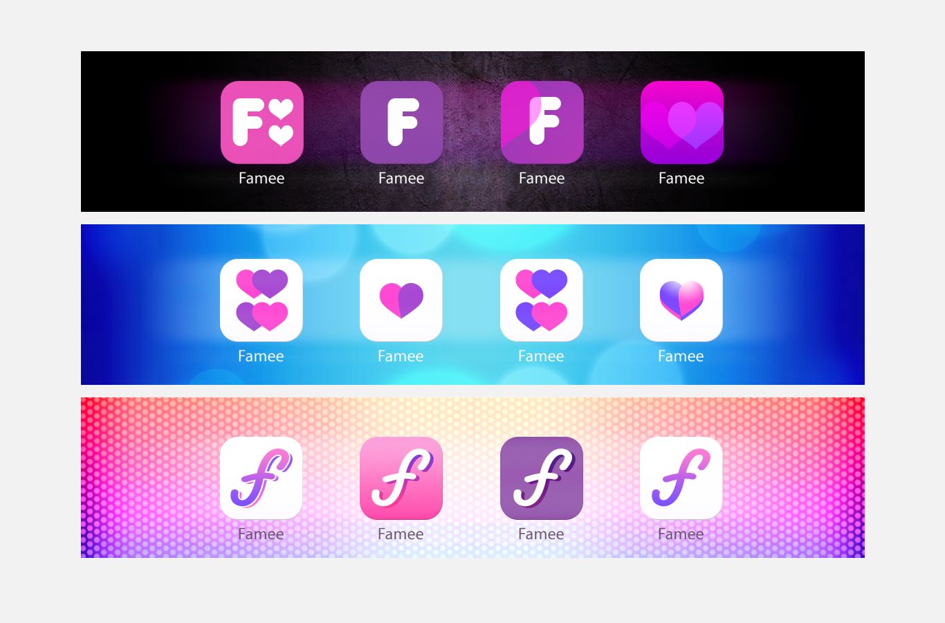 Логотип для Концепт лого для моб. приложения знакомств - дизайнер finder