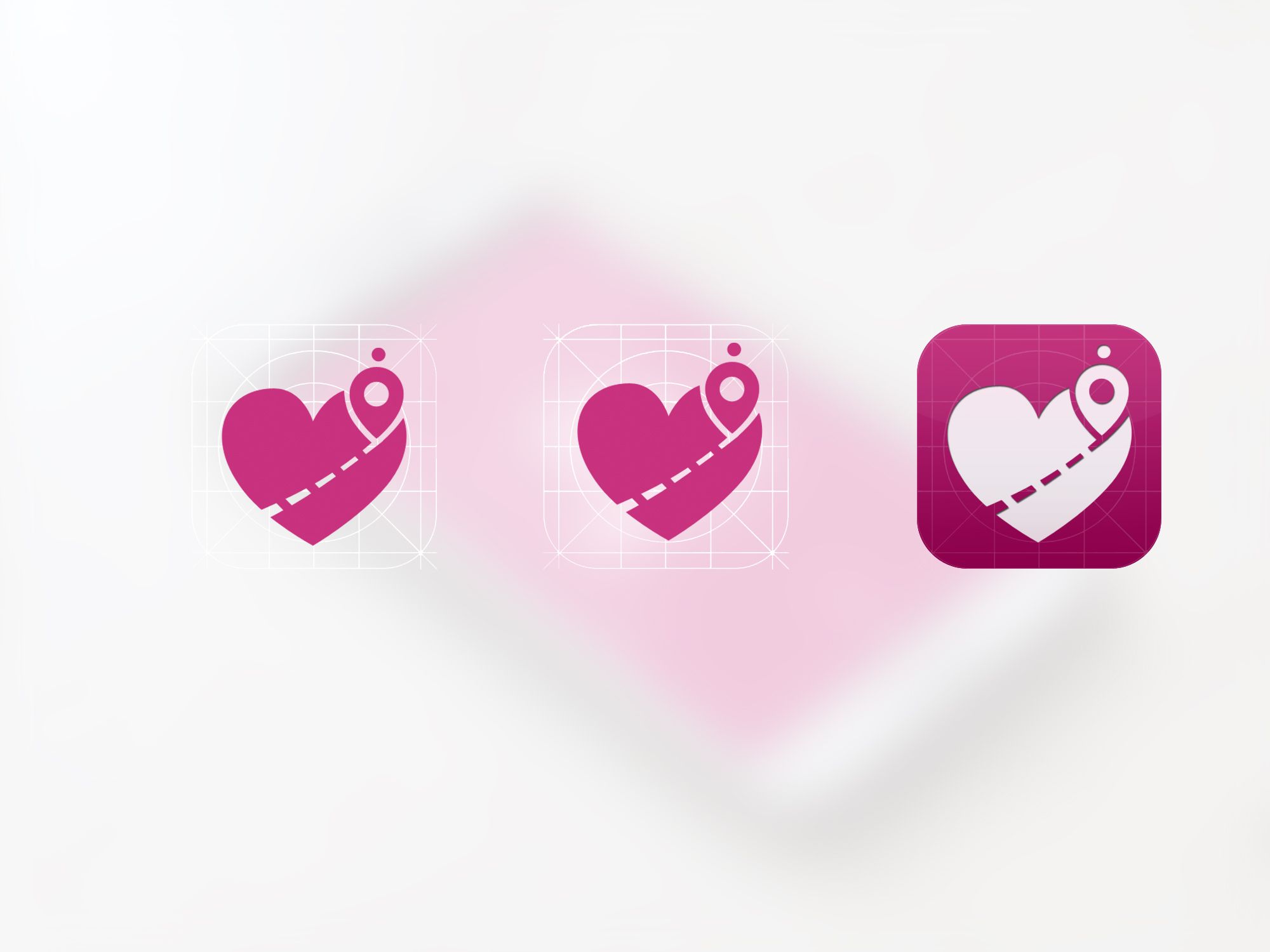 Логотип для Концепт лого для моб. приложения знакомств - дизайнер djmirionec1