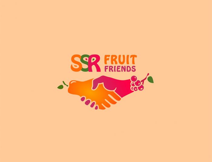Логотип для SSR FRUIT FRIENDS - дизайнер evelina_yaxina