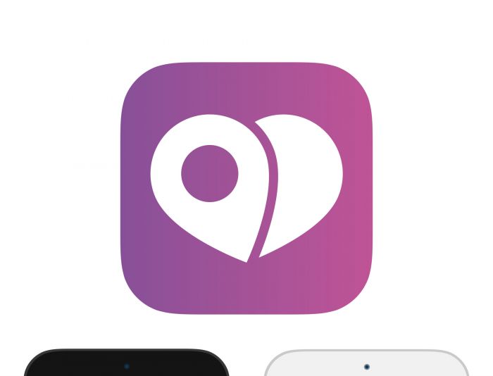 Логотип для Концепт лого для моб. приложения знакомств - дизайнер chumarkov