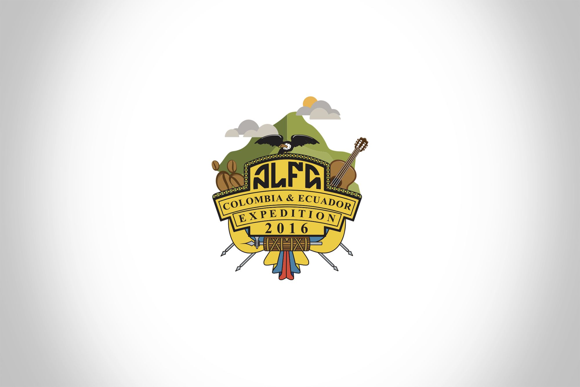 Логотип для Colombia Ecuador Alfa Expedition 2016 - дизайнер Da4erry