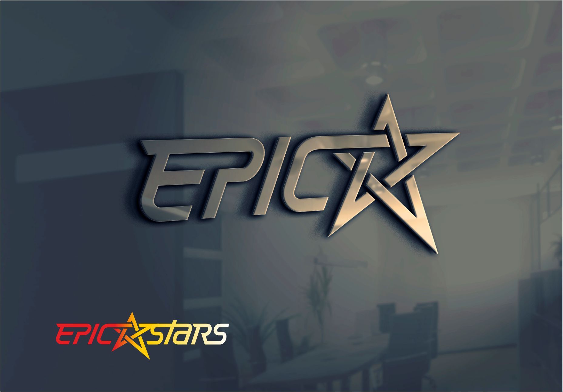 Логотип для EPIC ★ STARS - дизайнер PAPANIN