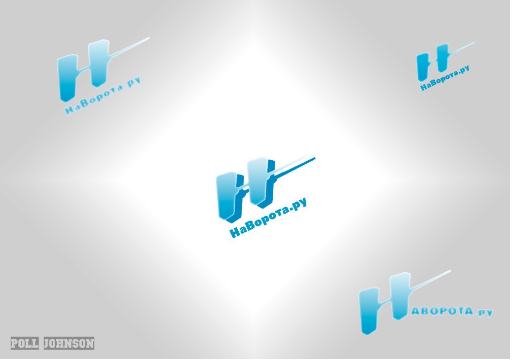 Логотип для НаВорота.ру - дизайнер Poll_Johnson