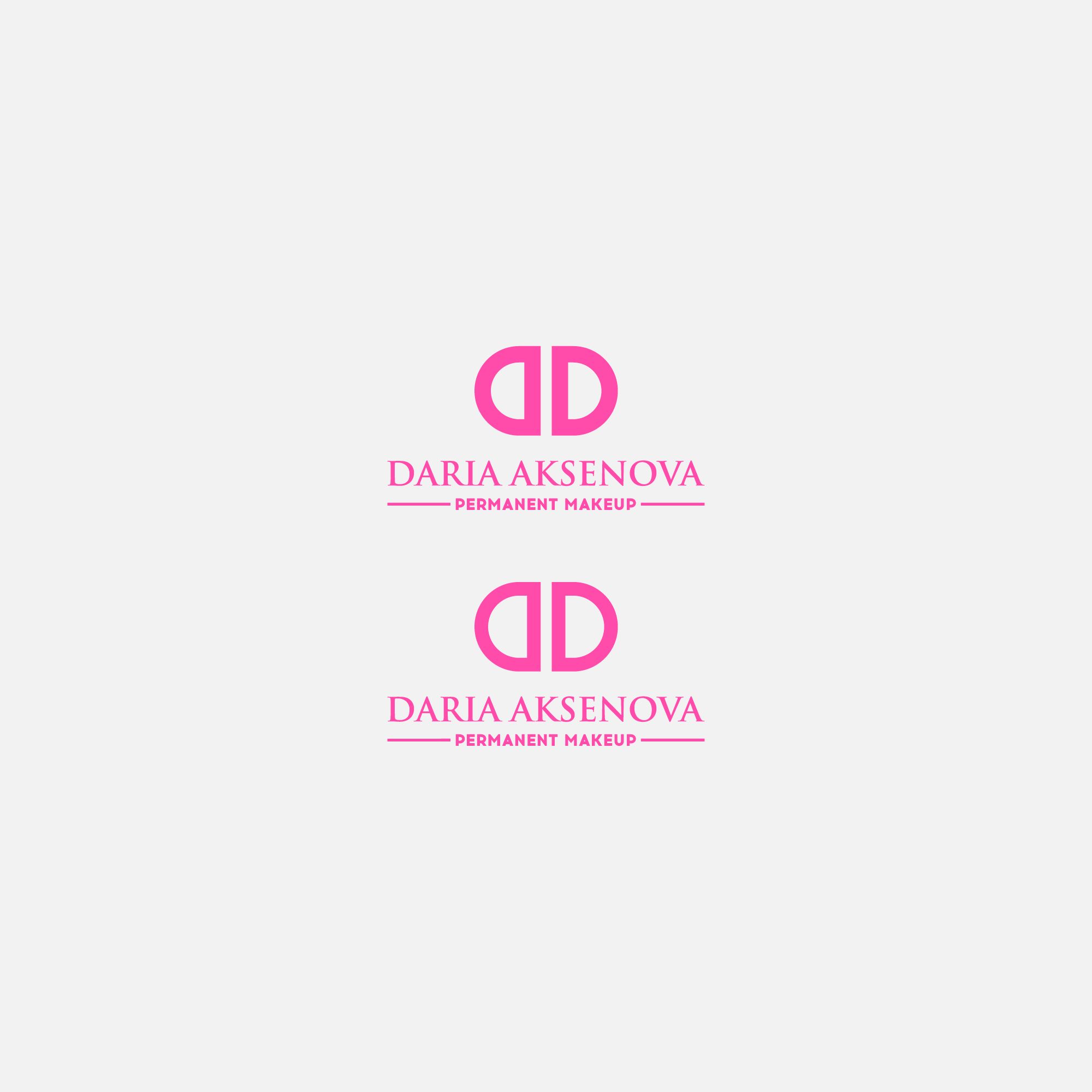 Логотип для Daria Aksenova Permanent makeup - дизайнер SANITARLESA